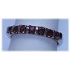Image 1 : 12.80 CTW GARNET RING .925 STERLING SILVER