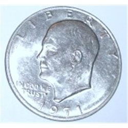 1971-D EISENHOWER "IKE" DOLLAR *RARE MINT STATE MS HIGH GRADE*!! DOLLAR CAME OUT OF SAFE!!