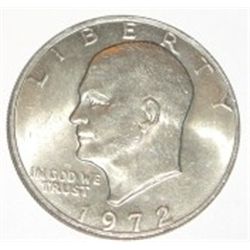 1972 EISENHOWER "IKE" DOLLAR *RARE MINT STATE MS HIGH GRADE-NICE EARLY COIN*!!