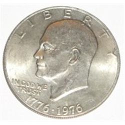 1976 BICENTENNIAL EISENHOWER "IKE" DOLLAR *RARE AU HIGH GRADE-NICE EARLY COIN*!!