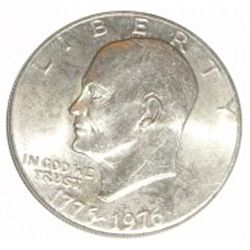 1976 BICENTENNIAL EISENHOWER "IKE" DOLLAR *RARE AU HIGH GRADE-NICE EARLY COIN*!!