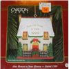 Image 1 : CARLTON CARDS ORNAMENT COLLECTIBLE *RARE 1999 OUR HOUSE TO YOUR HOUSE * NEW IN BOX!!