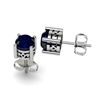 Image 1 : Sapphire 2.10ctw Earring 14kt White Gold