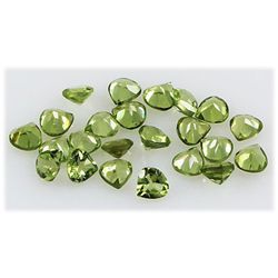 Peridot 5.66 ctw Loose Gemstone 4x4mm Pear Cut