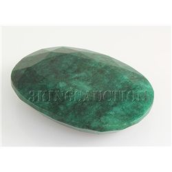 Emerald 260.68ctw Loose Gemstone 56x42x14mm Oval Cut