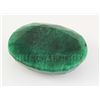 Image 1 : Emerald 194.17ctw Loose Gemstone 44x38x14mm Oval Cut