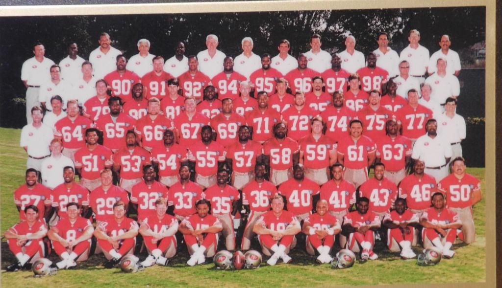 1994 San Francisco 49ers plaque