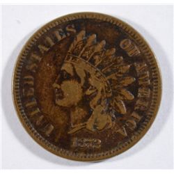 1872 INDIAN HEAD CENT SOLID FINE