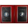 Image 2 : 1971 THRU 1974 PROOF EISENHOWER DOLLARS ( ORIGINAL BROWN MINT BOXES