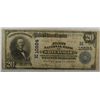 Image 1 : 1902 $20 National First NB Saint Ansgar  IA VG  RARE RARE  est  $750-$800