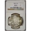 Image 1 : 1880S  Morgan $  NGC67    est  $625-$650