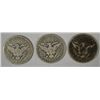 Image 2 : 1894 P, O, S SET OF BARBER HALF DOLLARS