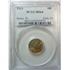 Image 1 : 1913  Barber dime  PCGS64  est  $300-$325