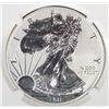 Image 2 : 2011-P SILVER EAGLE 25TH ANNIVERSARY REVERSE PROOF NGC PF 69