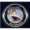 Image 2 : 2012 AUSTRALIA 1 oz.  silver  round  100th anniv TITANIC