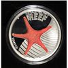 Image 2 : 2012  AUSTRALIA SEA-LIFE 1/2 oz. silver  round  STARFISH