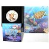 Image 1 : 2012  AUSTRALIA SEA-LIFE 1/2 oz. silver  round  TURTLE