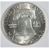 Image 2 : 1949 FRANKLIN HALF DOLLAR MS65 FBL GEM!