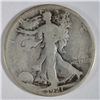 Image 1 : 1921-D WALKING LIBERTY HALF DOLLAR G-VG KEY COIN!