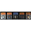 Image 2 : 2009  5 pc LINCOLN CHRONICAL set ANACS PR70DCAM in nice wooden box