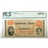 Image 1 : 1861  $10 CONFEDERATE NOTE  RARE  PCGS30PPQ  est $-$650-$675