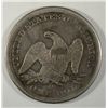 Image 2 : 1860O Seated Liberty $  all original tone  F/VF closer to VF  est  $300-$325