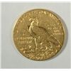 Image 2 : 1913 $2 1/2 Gold  Indian  VF/ XF  est  $300-$310