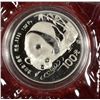 Image 2 : 1987 CHINA PANDA PROOF 1 oz PLATINUM ORIGINAL BOX AND CERT. VERY RARE
