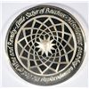 Image 2 : STERLING SILVER MEDAL FROM THE GENIUS OF MICHAELANGELO COLLECTION