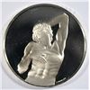 Image 1 : STERLING SILVER MEDAL FROM THE GENIUS OF MICHAELANGELO COLLECTION