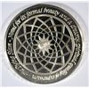 Image 2 : STERLING SILVER MEDAL FROM THE GENIUS OF MICHAELANGELO COLLECTION
