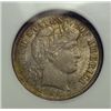 Image 2 : 1916 Barber Dime NGC MS64 Color!