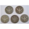 Image 2 : 5 BARBER QUARTERS ALL GOOD TO VG
