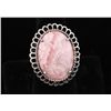 Image 1 : Vintage Sterling Silver and Rhodochrosite Ring