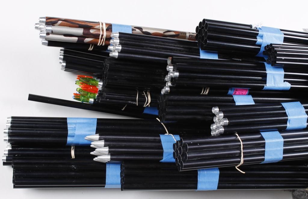 Lot Of Aluminum Arrow Shafts