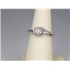 Image 1 : Dazzling 10K White Gold Ladies Ring