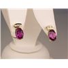 Image 2 : High Quality 14K YG Ladies Custom Made Earrings
