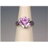 Image 1 : Dazzling 10K White Gold Ladies Ring
