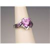 Image 2 : Dazzling 10K White Gold Ladies Ring
