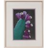 Image 1 : Pastel Depicting a Cactus by Nancy Clauss