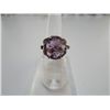 Image 1 : 45.00 CTW AMETHYST  RING .925 STERLING