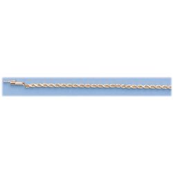 GENUINE 16\" 14K ITALIAN GOLD ROPE CHAIN 12.3 GRAM