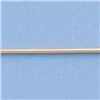 Image 2 : Genuine 16" 14k  Gold-Yellow  1.0mm Rd Snake Chain 3.9g