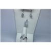 Image 1 : 10.32 CTW CZ MICRO PAVE SETTING SET .925 STERLING SILVE