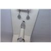Image 1 : 11.14 CTW CZ MICRO PAVE SETTING SET .925 STERLING SILVE