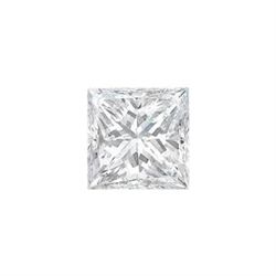 EGL CERT 1.26 CTW PRINCESS CUT DIAMOND F/VVS1