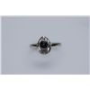 Image 1 : 10.30 CTW BLACK ONEX RING .925 STERLING SILVER