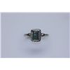 Image 1 : 9.55 CTW CALZEDONIA RING .925 STERLING SILVER