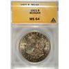 Image 1 : 1921 MORGAN DOLLAR ANACS MS-64