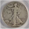 Image 2 : 1921 S WALKING LIBERTY HALF DOLLAR PCGS F-VF RARE!